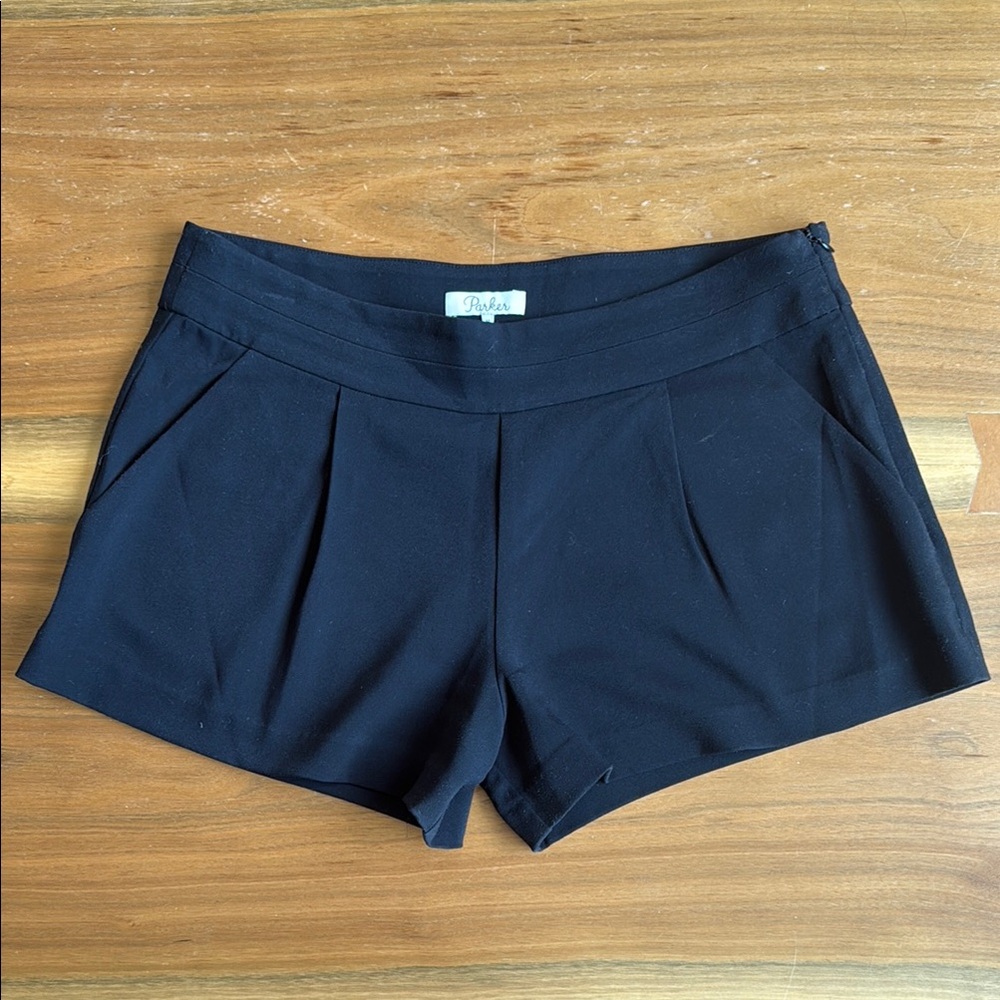 NWOT Parker Trousers Black Women Shorts size M